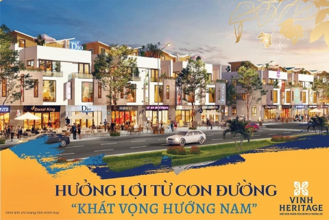 Ra mắt Shophouse kinh doanh: Sản phẩm sinh lời vượt trội khu Hoàng Yến Vinh Heritage