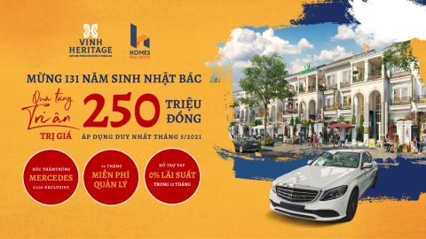 Vinh Heritage giới thiệu dòng sản phẩm thương mại độc quyền 'siêu lợi nhuận' - Shophouse 107