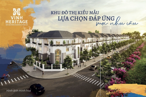 Biệt thự song lập Vinh Heritage