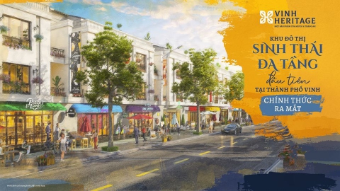Chính thức ra mắt Dự án Vinh Heritage - Khu đô thị sinh thái đa tầng tiên phong tại thành phố Vinh